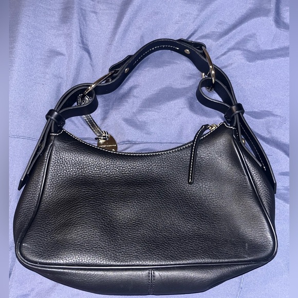 NWOT Dooney & Bourke Medium Black Leather Hobo Purse - Picture 5 of 14